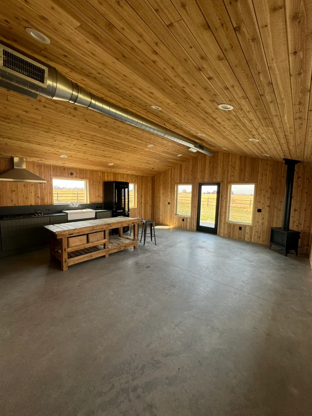 Horse paddock conversion living space Montana